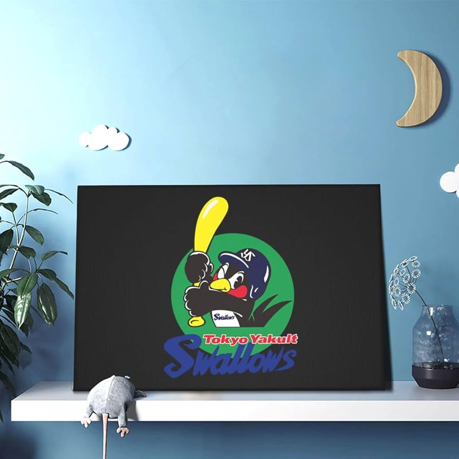 Amazon.co.jp: アートパネル 東京ヤクルトスワローズ つば九郎 アート